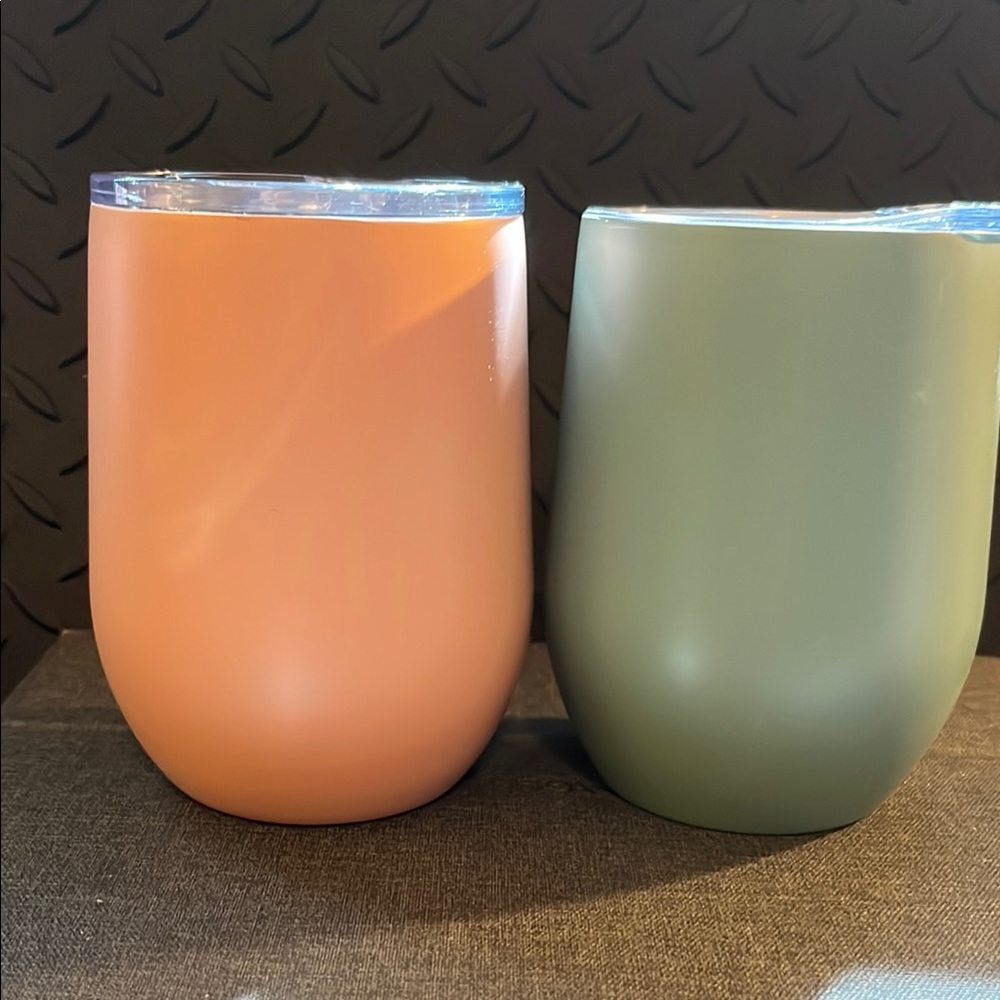 Only Dual-Tone Orange and Green Tumblers